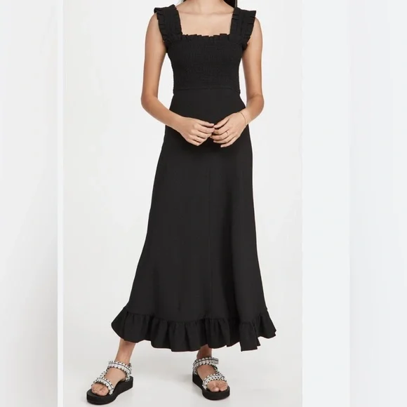 green emerald velvet dress 3D Sequins Maxi Dress
